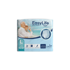 پوشینه شورتی بزرگسال ایزی لایف سایز بزرگ - 10 عددی