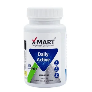 قرص مولتی ویتامین دیلی اکتیو ایکس مارت - 30 عددی
