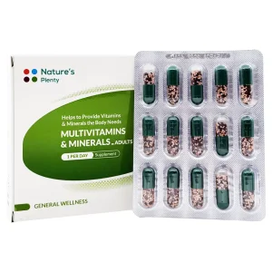 کپسول پلت مولتی ویتامین و مینرال بزرگسالان نیچرز پلنتی - 30 عددی