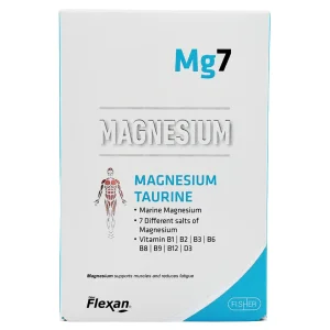 قرص منیزیم mg7 (ام جی 7) فیشر فلکسان - 30 عددی