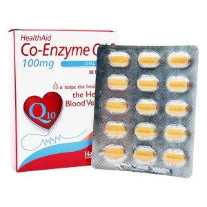 قرص کو آنزیم کیوتن ( 100 میلی گرم ) هلث اید - 30 عددی