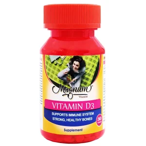 قرص ویتامین د3 ( 2000 میلی گرم )  مگنوم ویتامینز - 30 عددی