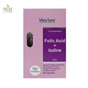 فولیک اسید پلاس ید ویوا تون | VivaTune Folic Acid Plus Iodine