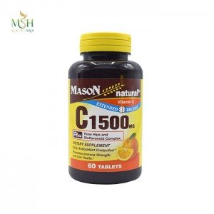 ویتامین ث 1500 ایکس ال میسون نچرال | Mason Natural Vitamin C 1500 mg