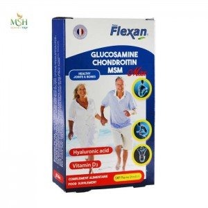 گلوکزامین و کندرویتین مکس فیشر فلکسان |  Fisher Flexan Glucosamine Chondroitin MSM Max