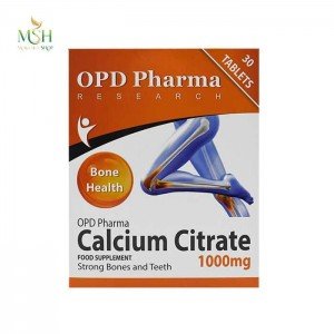 کلسیم سیترات 1000 میلی گرم او پی دی فارما | OPD Pharma Calcium Citrate 1000 mg