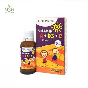 ویتامین آ، د3 و ث او پی دی فارما | OPD Pharma Vitamin A + D3 + C