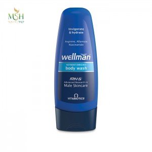 شامپو بدن شاداب کننده ول من ویتابیوتیکس | Vitabiotics Wellman Invigorate And Hydrate Body Wash
