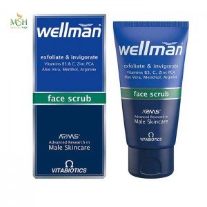  لایه بردار و تقویت کننده پوست صورت ول من ویتابیوتیکس | Vitabiotics Wellman Face scrub