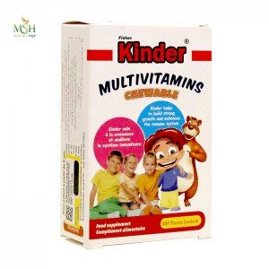 قرص مولتی ویتامین جویدنی فیشر کیندر | Fisherkinder Kinder Multivitamins