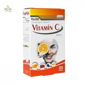 ویتامین ث 500 میلی گرم دی سان فارما | Dee Sun Pharma Vitamin C 500 mg