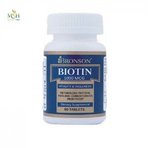 بیوتین 1000 میکرو گرم برونسون | Bronson Biotin 1000 mcg