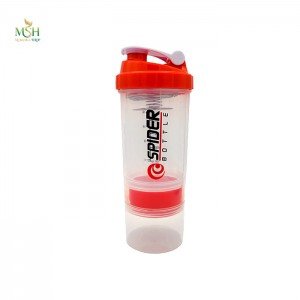 شیکر سه تیکه اسپایدر مدل شفاف QA