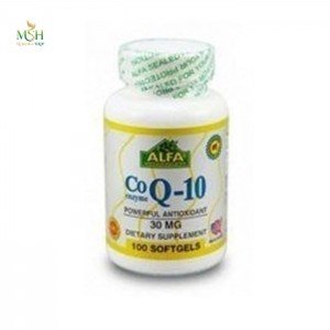 کو کیوتن 30 میلی گرم آلفا ویتامین | Alfa Vitamins Co Q10 30 mg