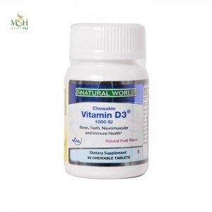 ویتامین د3 1000 نچرال وورد | Natural World Vitamin D3 1000 IU