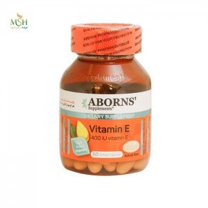 ویتامین ای 400 واحد ابورنز | Aborns Vitamin E 400 IU