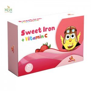 ساشه سوییت آیرون به همراه ویتامین ث ویتامین لایف