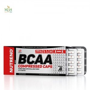 بی سی ای ای کامپرسد کپس 1100 ناترند | 1100 Nutrend BCAA Compressed Caps