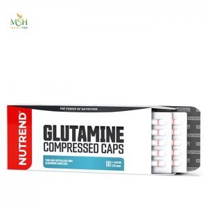 گلوتامین کامپرسد کپس ناترند | Nutrend Glutamine Compressed Caps