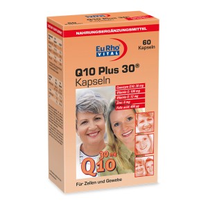 کیوتن پلاس یوروویتال 30 میلی گرم 60 عددی