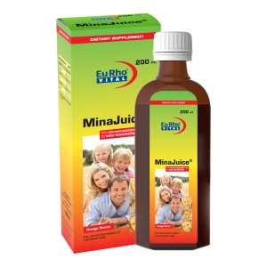 شربت مینا جویس (شربت آهن) یوروویتال 200 میلی لیتر