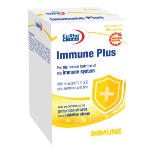 ایمون پلاس (تقویت سیستم ایمنی) یوروویتال 60 عددی