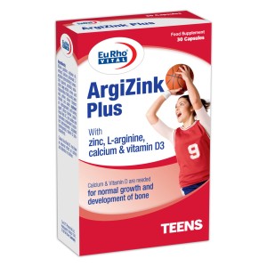 کپسول آرژی‌زینک پلاس یوروویتال 30 عددی