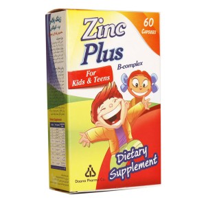 کپسول زینک پلاس ب کمپلکس کودکان و نوجوانان دانا 60 عددی