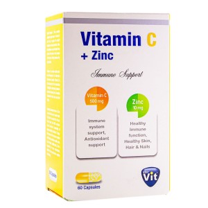 ویتامین ث 500 میلی گرمی + زینک  اِستار ویت 60 عددی