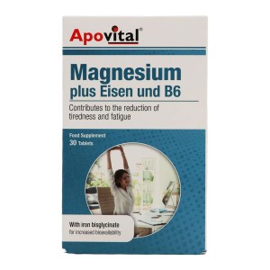 منیزیم+ آیــزن(آهن) + ب 6  آپوویتال 30 عددی