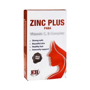 کپسول زینک پلاس 15 میلی گرمی + پابا ای اچ (EH) 40 عددی