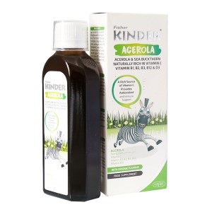 شربت آسرولا کودکان فیشر کیندر 200 میلی لیتر