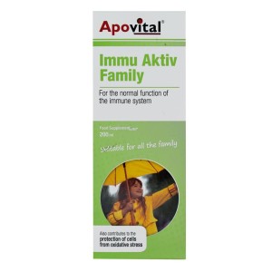 شربت ایمو اکتیو فمیلی(تقویت سیستم ایمنی) آپوویتال 200 لیتری