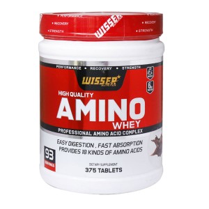 قرص آمینو وی ویثر نوتریشن طعم دار-375 عددی