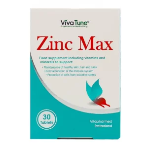 قرص زینک ماکس ویواتیون 30 عددی