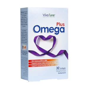 سافت ژل امگا پلاس ویواتیون 30 عددی