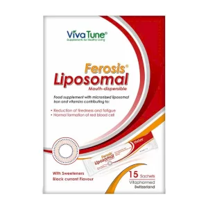 ساشه پودری فروسیس لیپوزومال ویوا تون 15 عددی