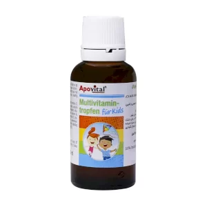قطره مولتی ویتامین فور کیدز آپوویتال 30 میلی لیتر