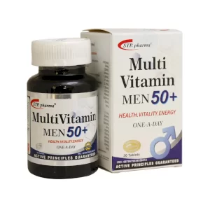 مولتی ویتامین مردان بالای 50 سال اس تی پی فارما | +STP Pharma Multi Vitamin For Men 50