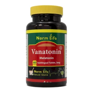 قرص واناتونین (ملاتونین 3 میلی گرم) نورم لایف 60 عددی