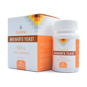 قرص مخمر آبجو 500 میلی گرم بایوکلینیک 60 عددی