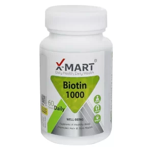قرص بیوتین 1000 ایکس مارت 60 عدد
