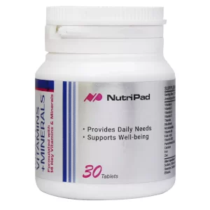 قرص مولتی ویتامین و مواد معدنی نوتری پاد 30 عددی