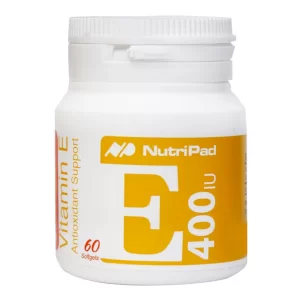 سافت ژل ویتامین E 400 واحد نوتری پاد 60 عددی