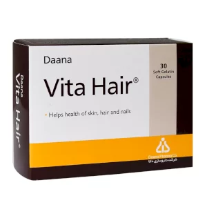 سافت ژل ویتا هیر دانا 30 عددی