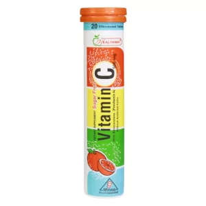 قرص جوشان ویتامین C 500 میلی گرم هلثی مین 20 عددی