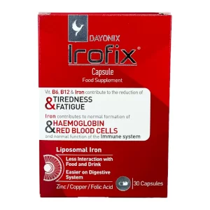 کپسول آهن آیروفیکس دایونیکس فارما 30 عددی