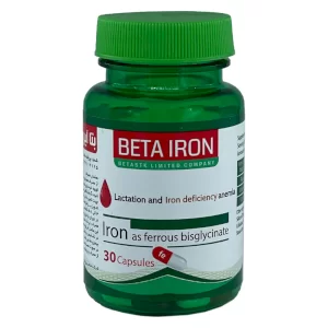 کپسول بتا آیرون بتا اس تی کی 30 عددی