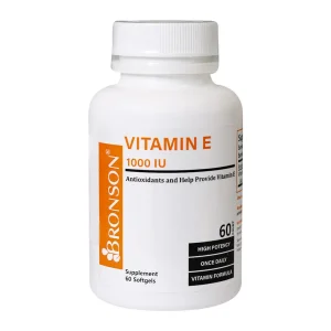 ویتامین ای برونسون 1000 واحد برونسون 30 عددی