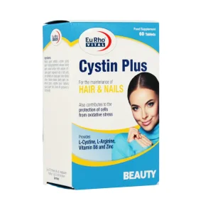 قرص سیستین پلاس یوروویتال - 60 عددی